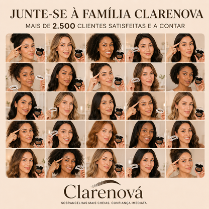 "CLARENOVA - Sobrancelhas Perfeitas em 5 Segundos"